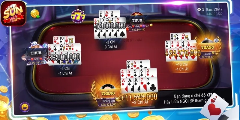 Trải nghiệm chơi bài mượt mà ổn định